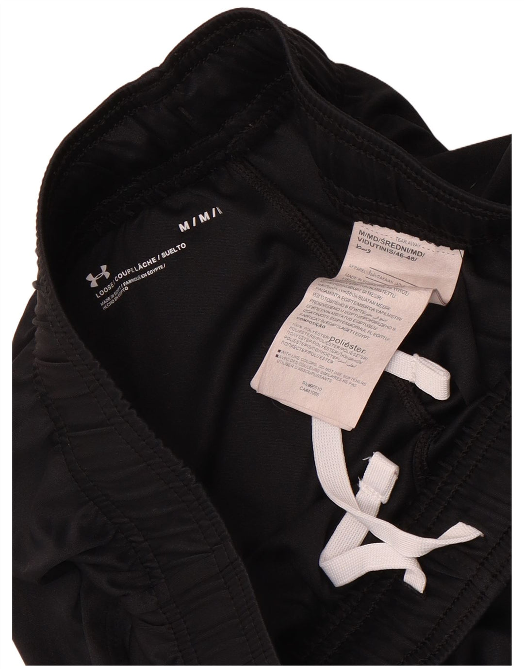Under Armour Short de Sport Homme Noir Moyen Polyester