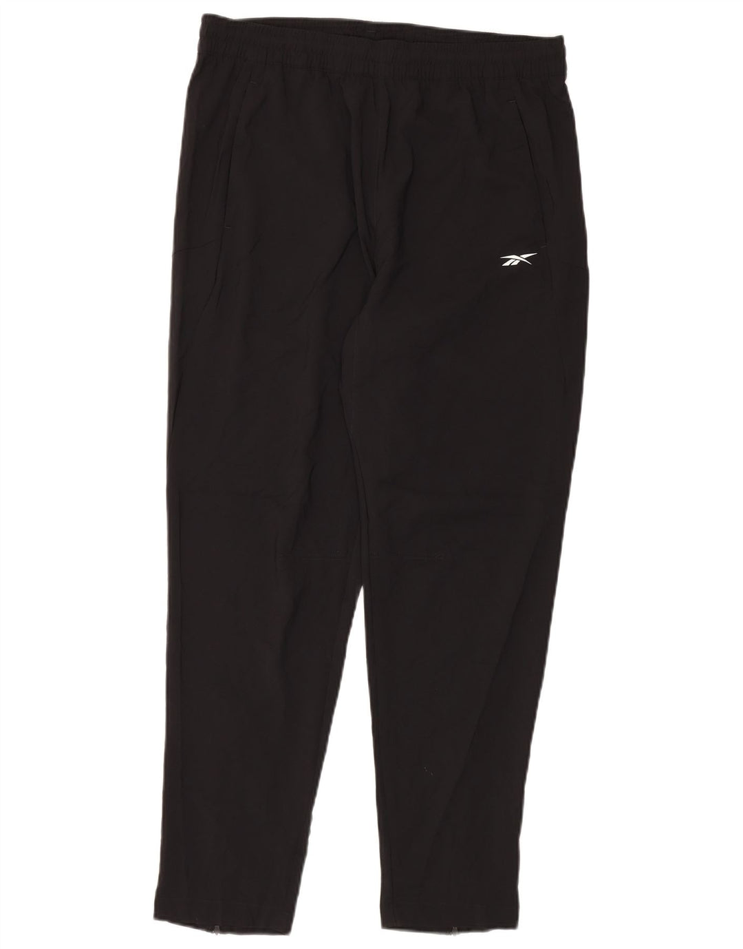 Reebok Pantalon de Survêtement Homme Large Noir Polyester