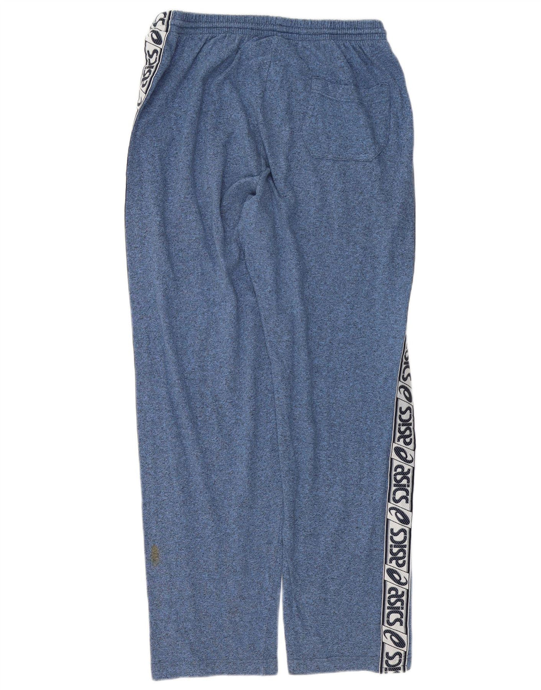Asics Pantalon de Survêtement Graphique Homme Large Bleu Marine Coton