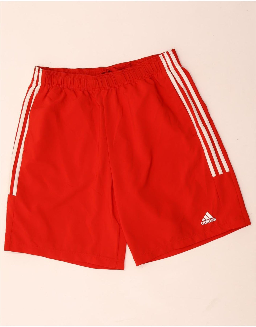 Adidas Short de sport pour homme Large Rouge Polyester