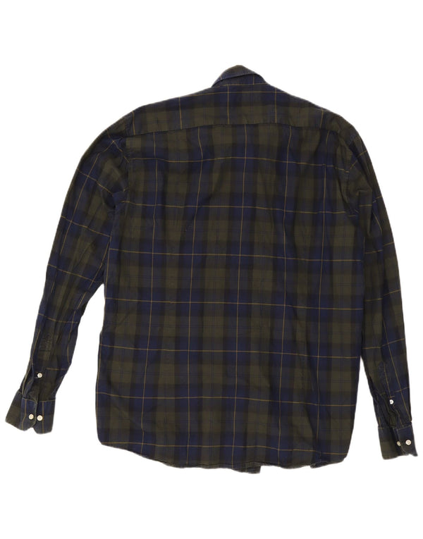 Barbour Chemise coupe ajustée pour homme 2XL à carreaux verts