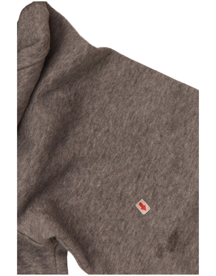 PUMA Pull à Capuche Graphique Homme Gris Moyen Coton