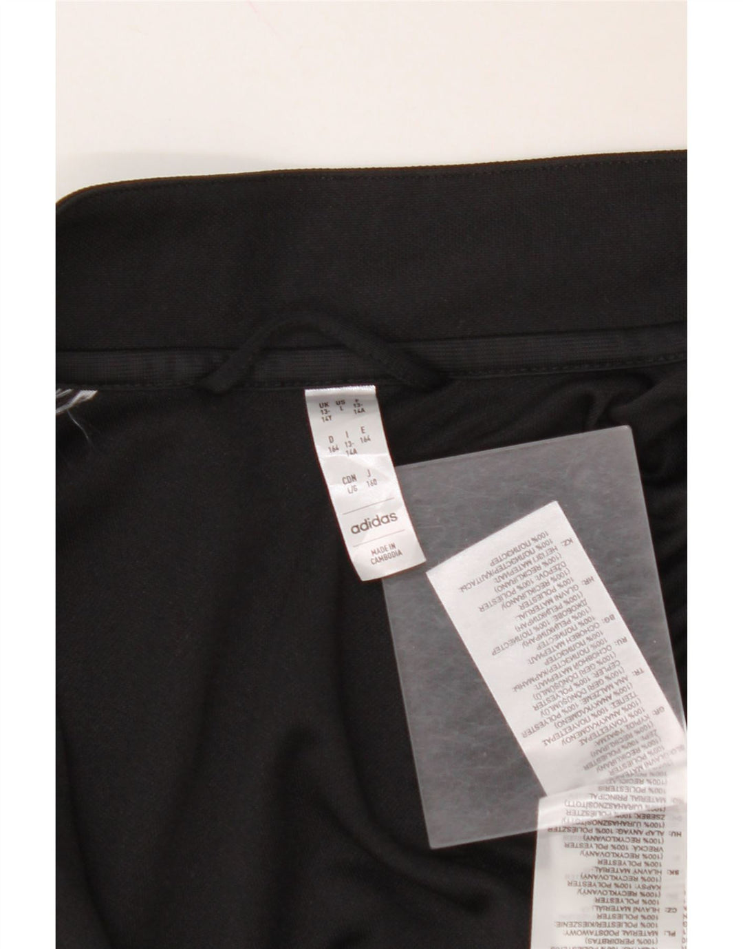 ADIDAS Veste de survêtement Aeroready Garçon 13-14 ans Noir Polyester