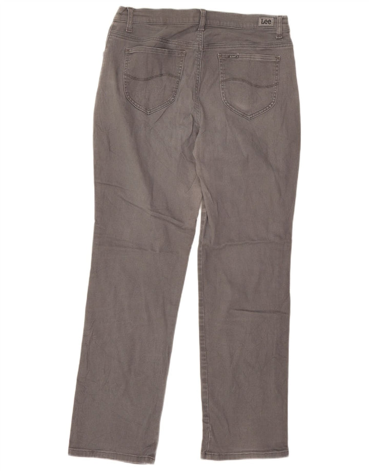LEE Jean droit taille moyenne pour femme W32 L29 Gris