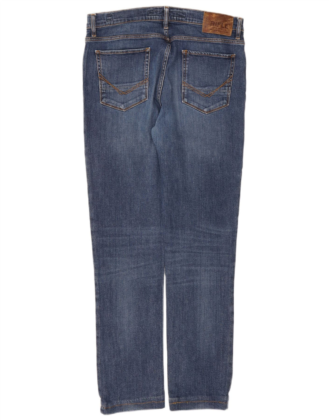 Rifle Jean Slim Homme W36 L32 Bleu Coton