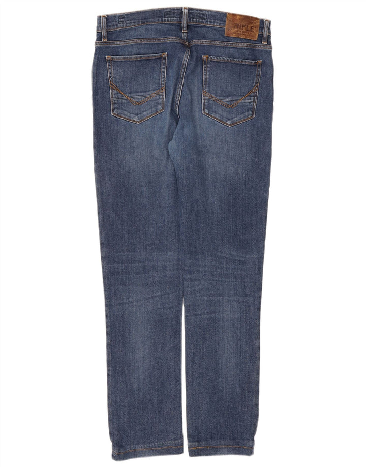 Rifle Jean Slim Homme W36 L32 Bleu Coton