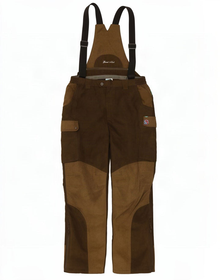 Percussion Salopette Cargo Pantalon W34 L31 Kaki Colorblock