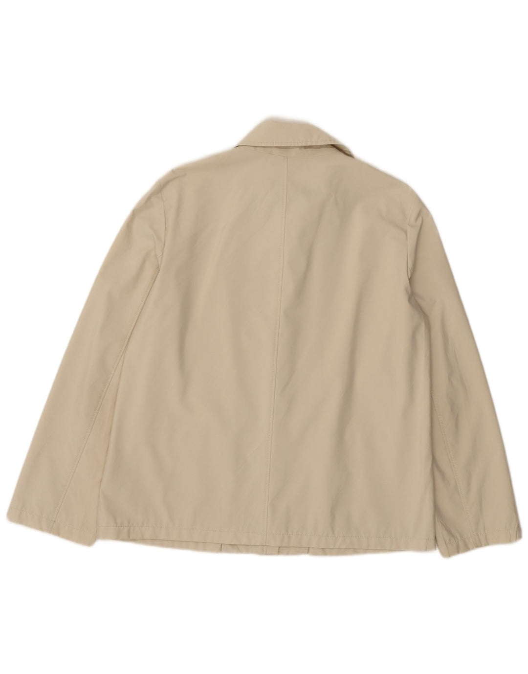 Trussardi Jeans Blouson Bomber Femme IT 46 Large Beige Coton