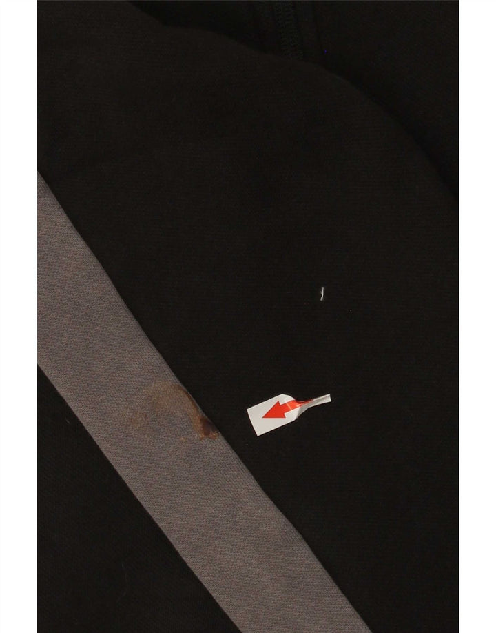 Puma Veste de survêtement pour homme Taille S en coton color block Noir