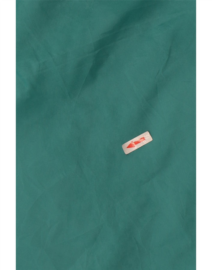 Vans Veste de pluie graphique pour homme UK 40 Large Bleu marine Colorblock Nylon