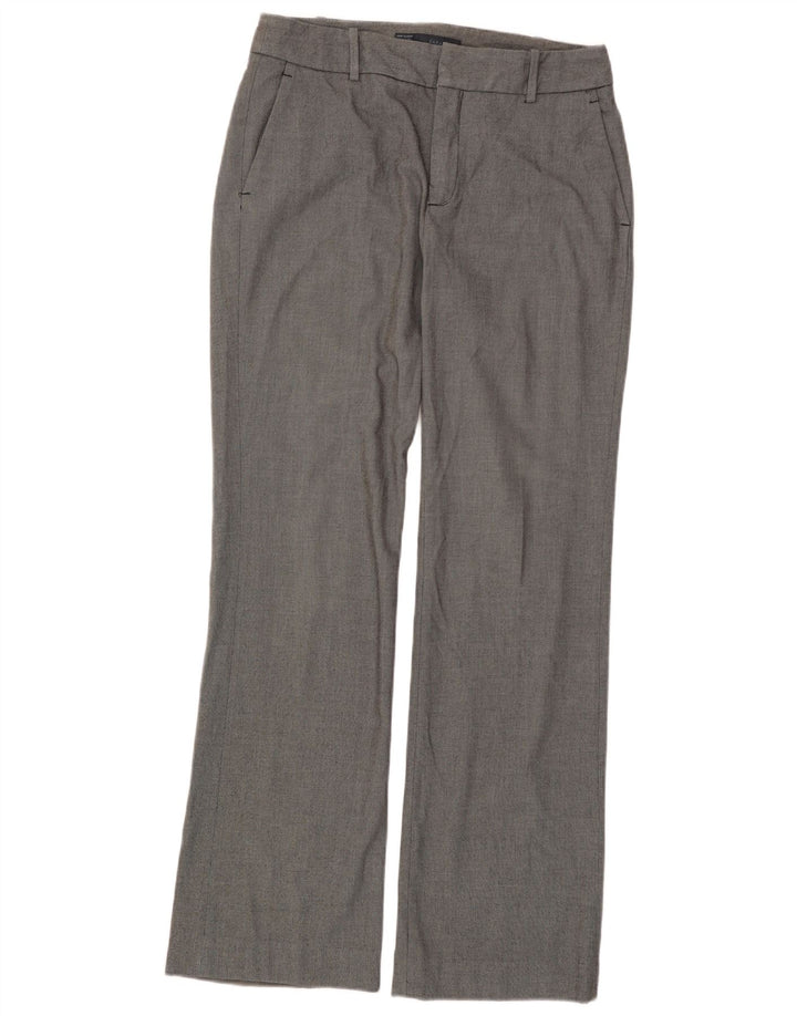 Zara Pantalon Chino Bootcut Femme EU 40 Moyen W30 L32 Gris Taché