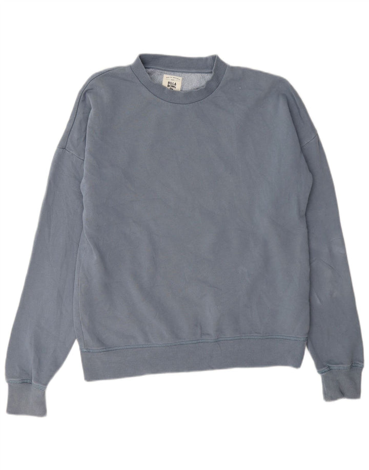 Billabong Sweat-shirt pour femme US 6 en coton bleu moyen
