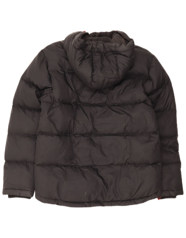 Mountain Warehouse Veste rembourrée à capuche pour homme UK 38 Medium Noir Nylon