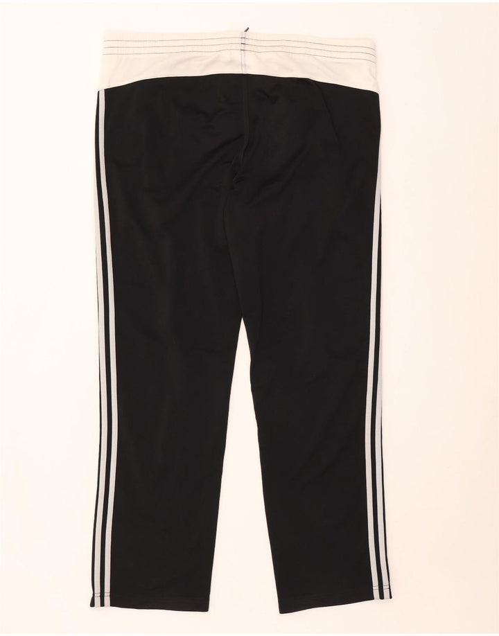 Adidas Pantalon de survêtement pour homme UK 40/42 Polyester color block noir moyen