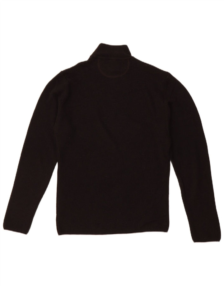 ARMANI JEANS Pull Col Roulé Homme Laine Noir Moyen