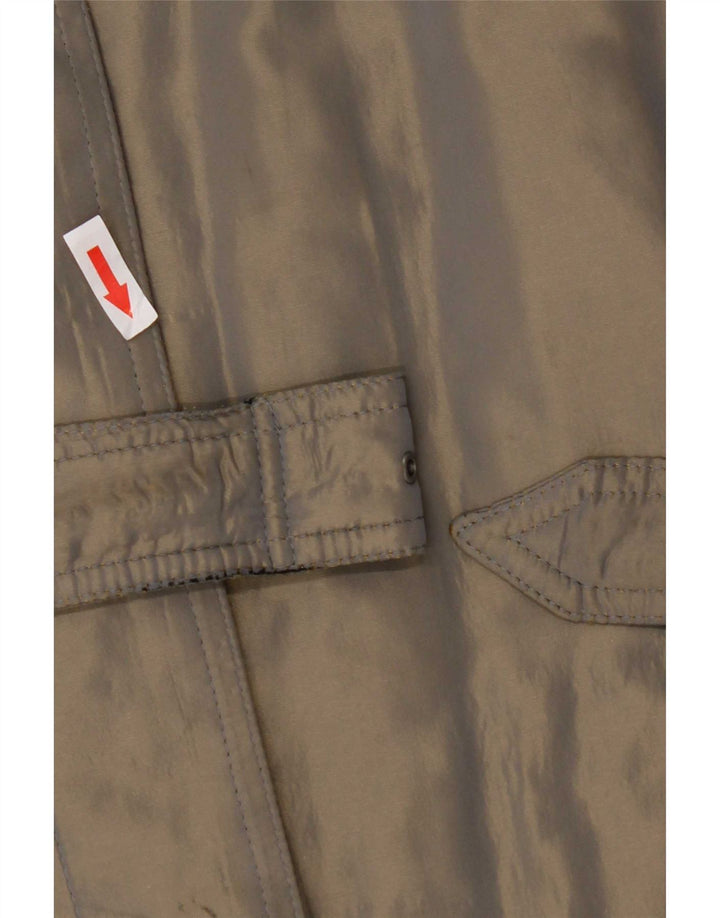 Gianfranco Ferre Trench-Coat Femme UK 12 Gris Moyen