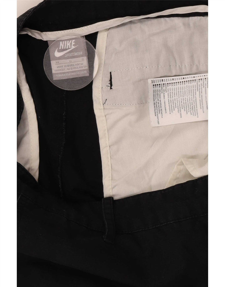 Nike Pantalon cargo droit pour homme W34 L30 Noir Coton
