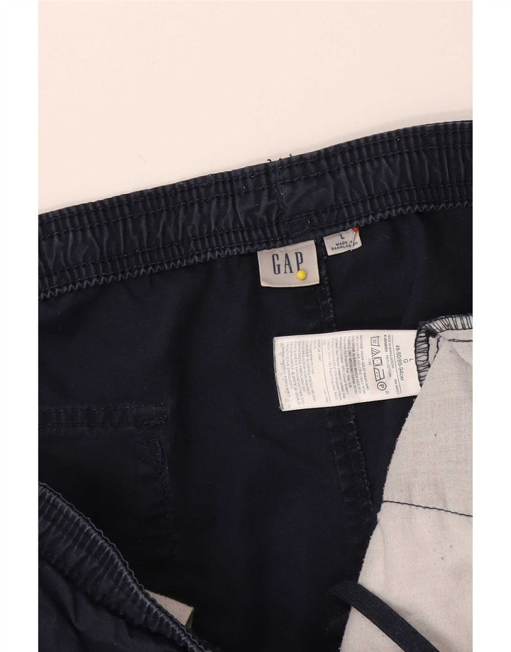Gap Short Chino Homme Large W36 Bleu Marine Coton