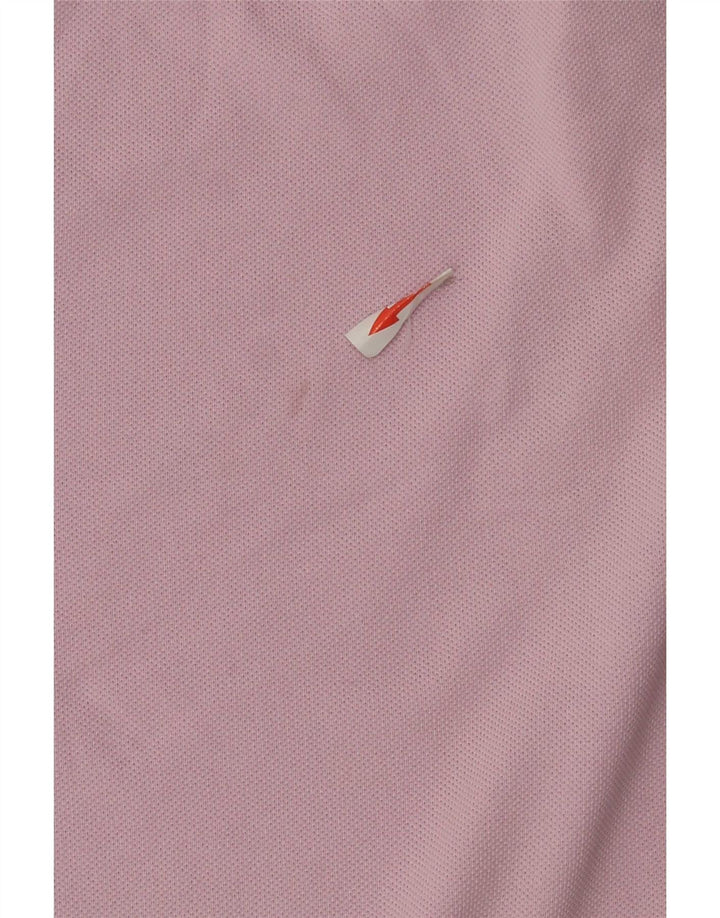 French Connection Polo Regular Fit Homme Rose Moyen Coton