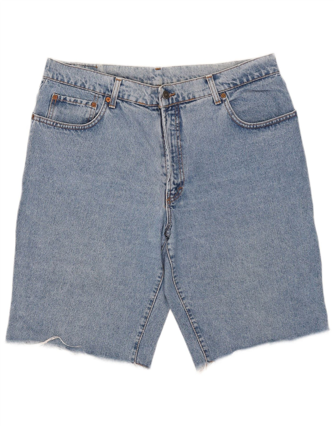 Casucci Short en jean pour homme W36 Large Bleu Coton