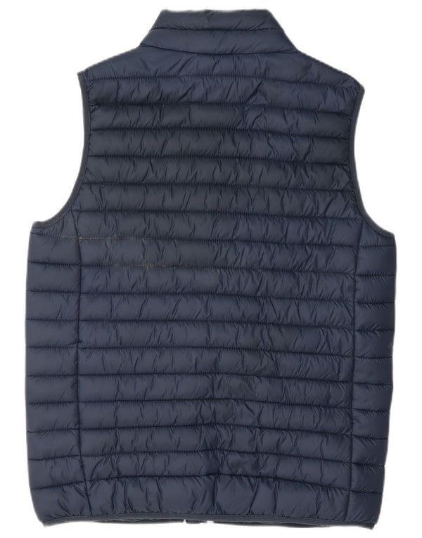 Crew Clothing Gilet rembourré pour homme UK 36 Small Bleu marine Nylon