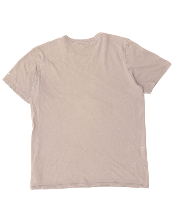 NIKE T-shirt graphique Detroit Lions pour hommes, grand coton gris