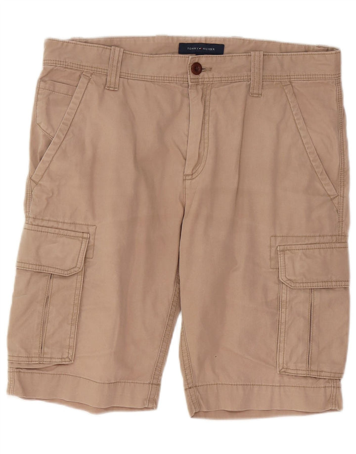 Tommy Hilfiger Short Cargo Homme W32 Coton Beige Moyen