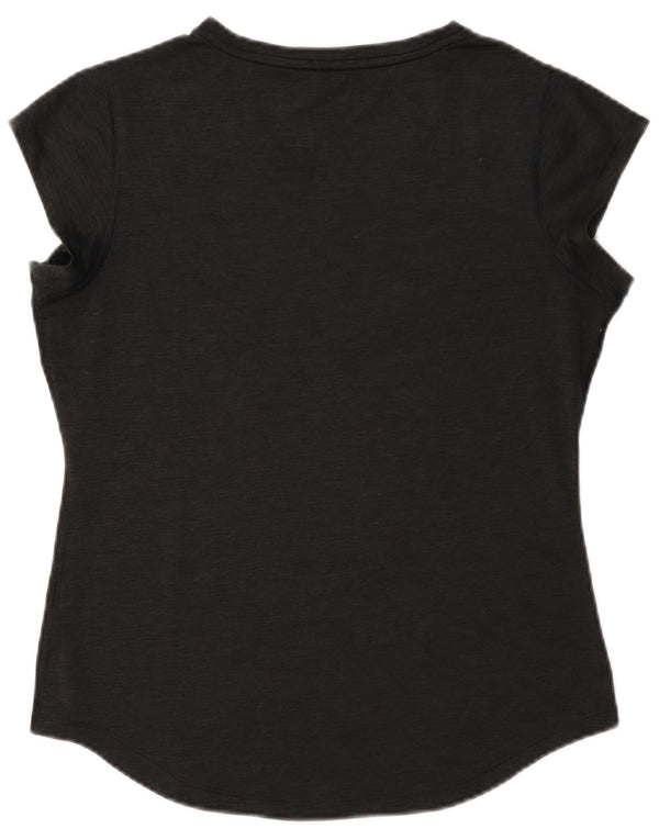 Puma T-shirt graphique pour femme UK 12 Gris moyen