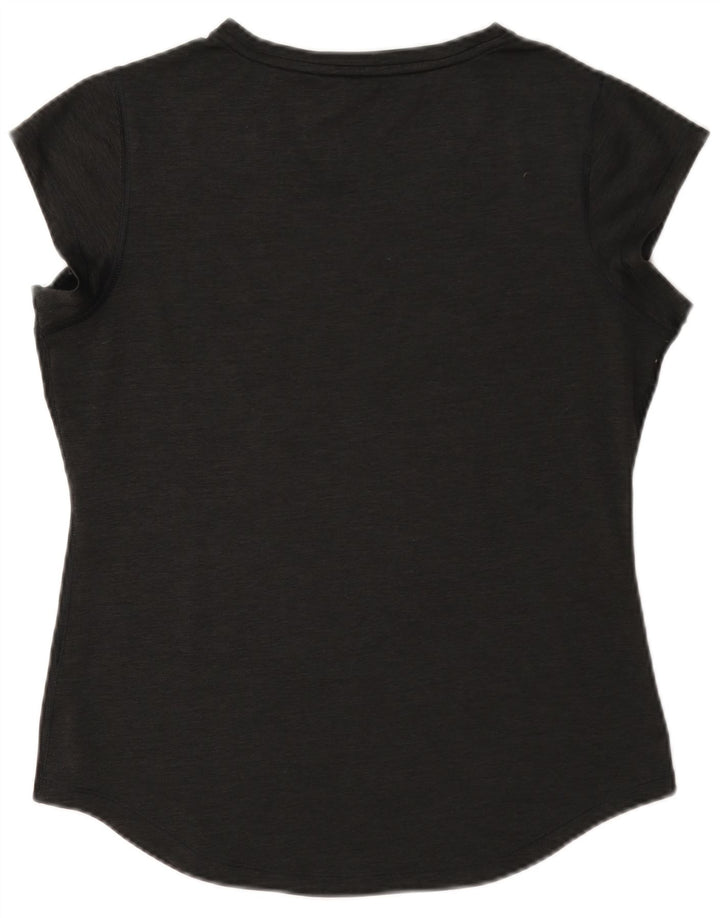 Puma T-shirt graphique pour femme UK 12 Gris moyen