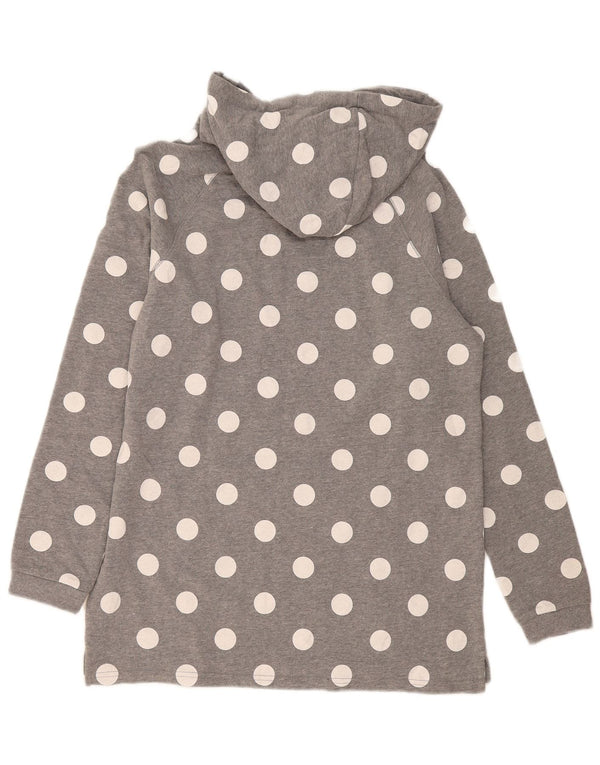 Element Pull à capuche pour femme US 12 Grand gris à pois en coton