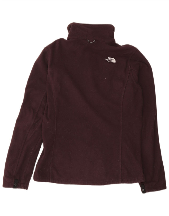 THE NORTH FACE Veste polaire doublure pour femme UK 10 petit polyester bordeaux