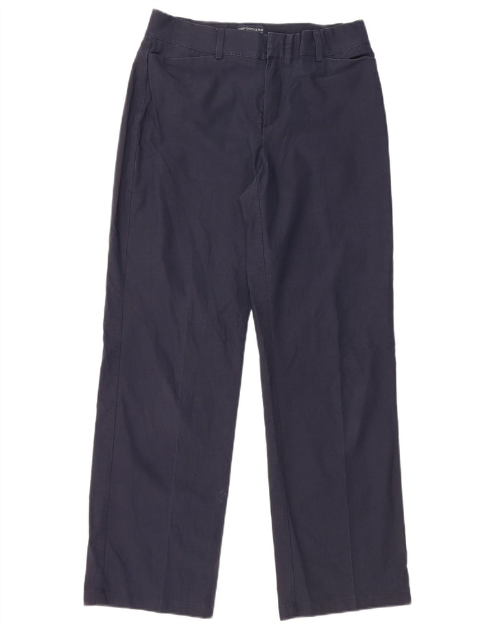Dockers Pantalon décontracté stretch pour femme US 6 Medium W30 L29 Bleu marine