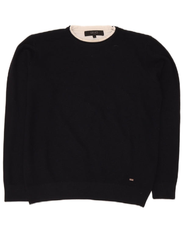 Liu Jo Homme Petite Viscose Bleu Marine