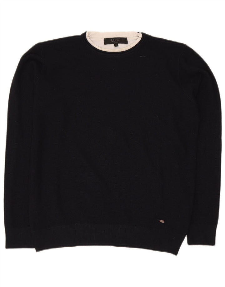 Liu Jo Homme Petite Viscose Bleu Marine