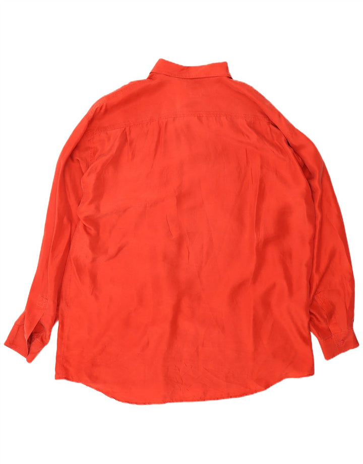 Brugi Chemise Homme XL Rouge Soie