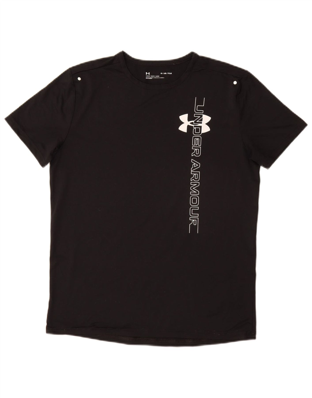 UNDER ARMOUR T-shirt ample graphique pour garçon 11-12 ans Grand Noir