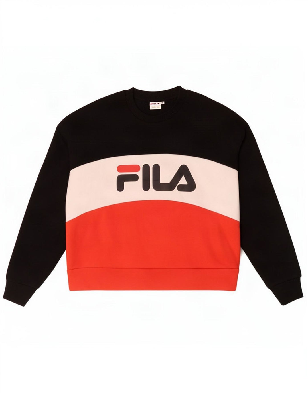 Fila Sweat-shirt graphique pour femme UK 14 Medium Multicolore