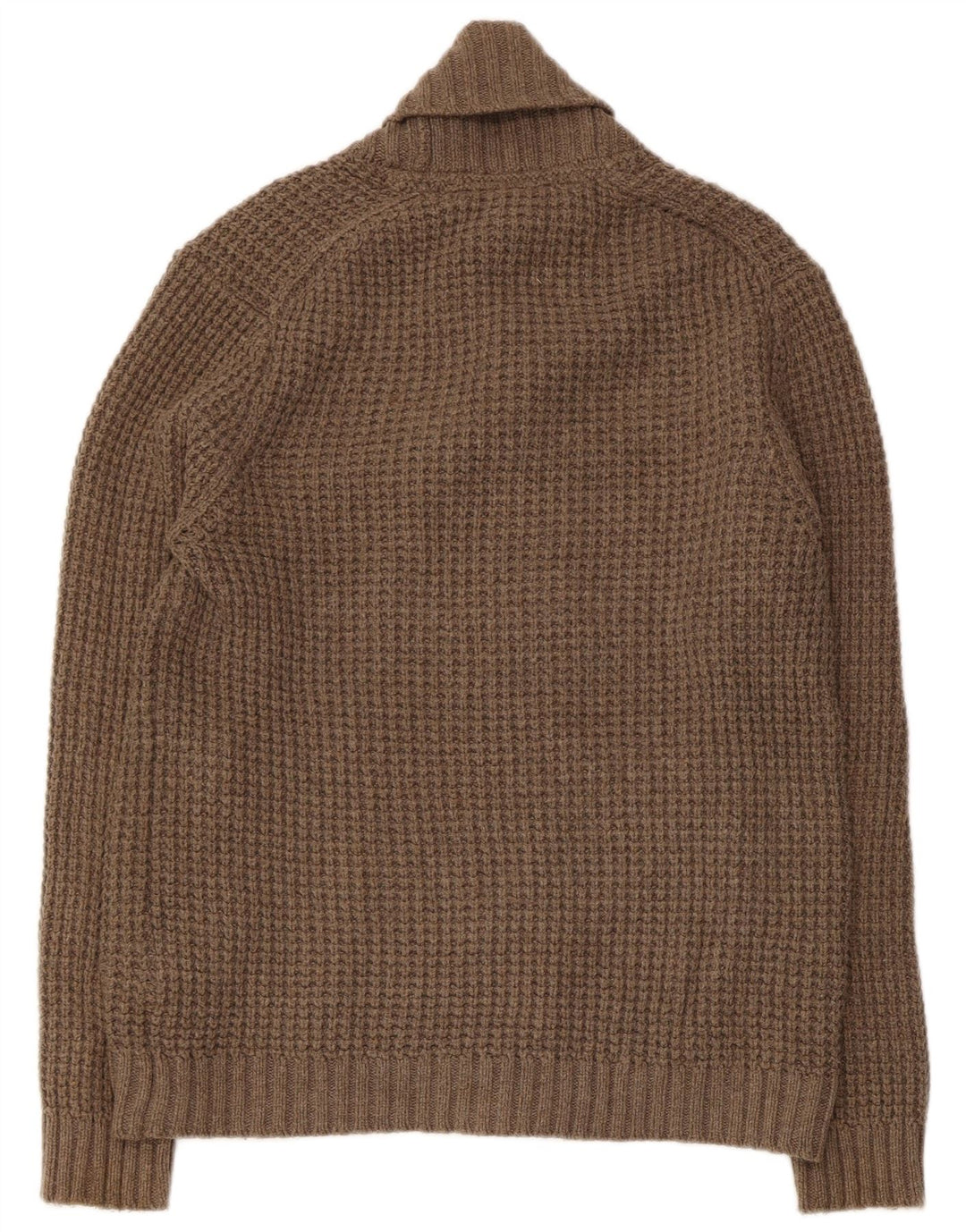 Ted Baker Pull cardigan à double boutonnage pour homme Taille 4 Coton marron moyen