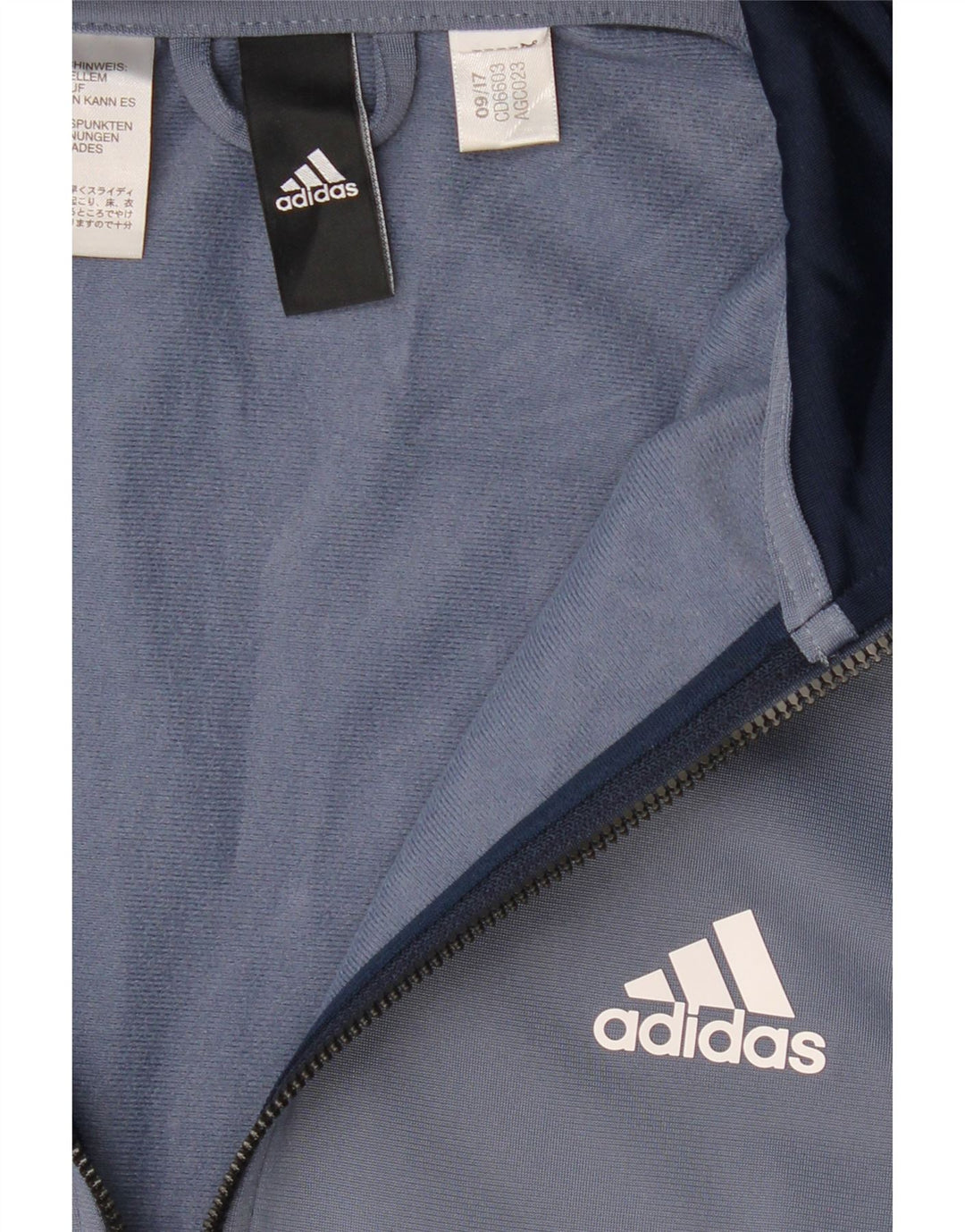 ADIDAS Veste de survêtement pour homme Bleu marine moyen Colourblock