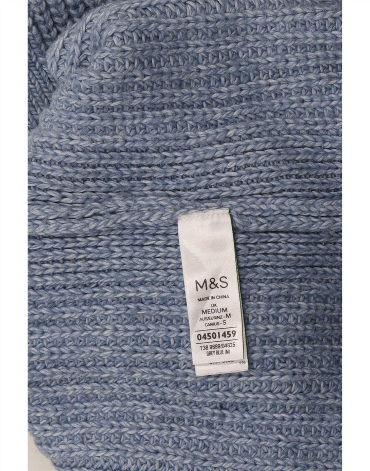 Marks & Spencer Débardeur Femme UK 14 Bleu Moyen Polyester