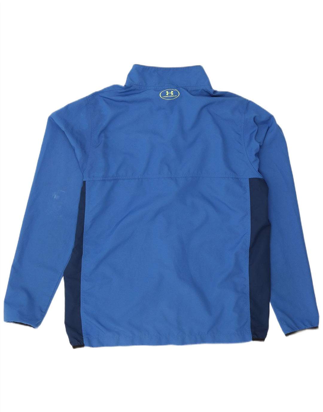 Under Armour Veste de survêtement pour homme Large Bleu Colorblock Polyester