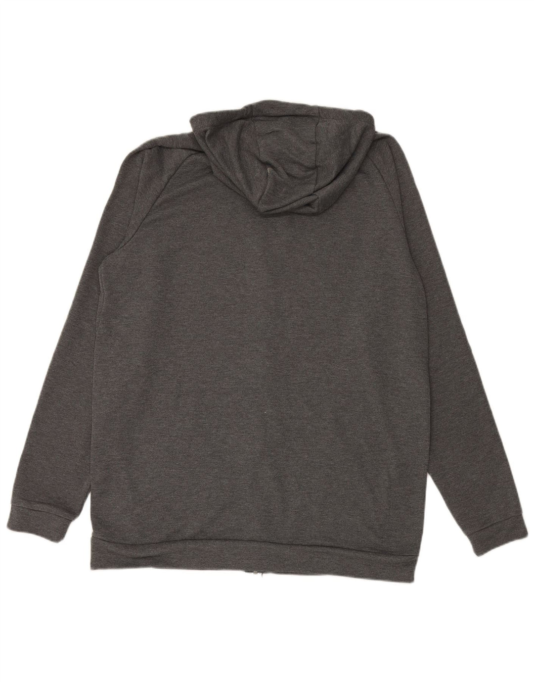 NIKE Pull à capuche zippé Dri Fit pour homme XL Gris Polyester