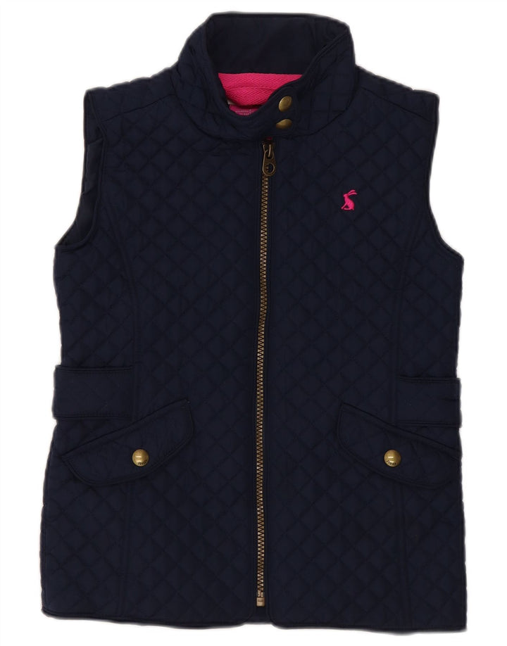 Joules Gilet matelassé fille 7-8 ans Bleu marine Polyester