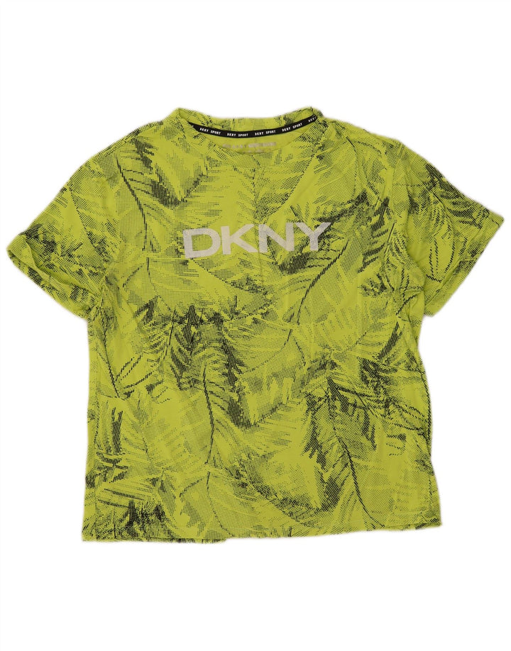 Dkny T-Shirt Graphique Homme Vert Moyen Floral