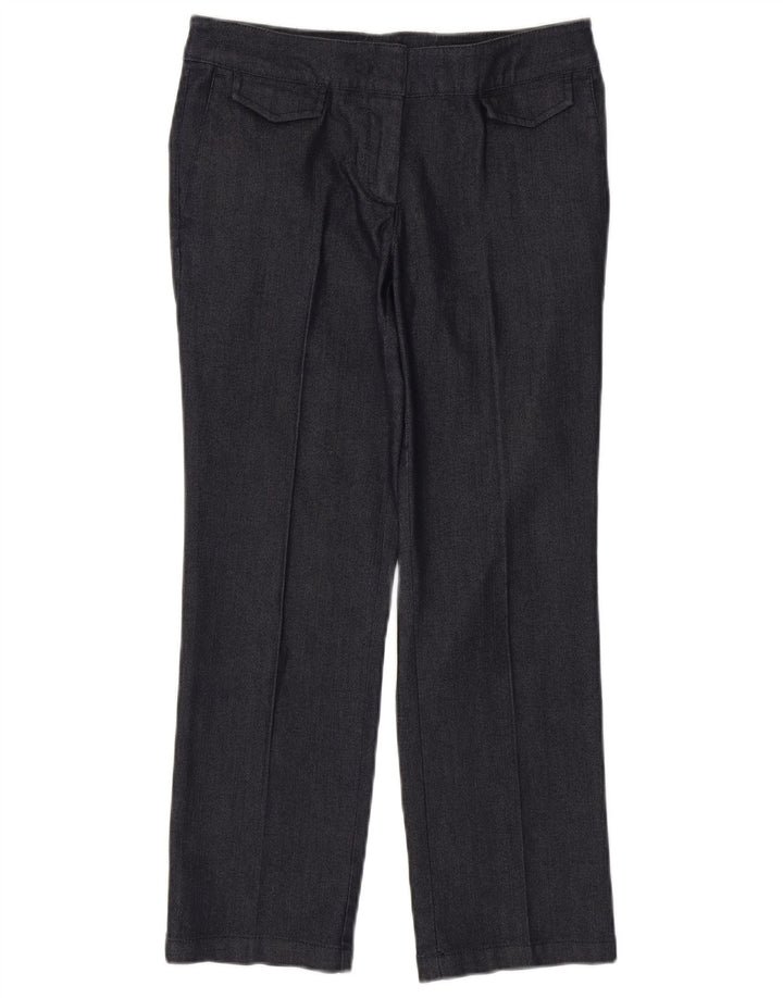 MAX & CO. Pantalon décontracté droit taille basse pour femme W30 L26 Bleu marine