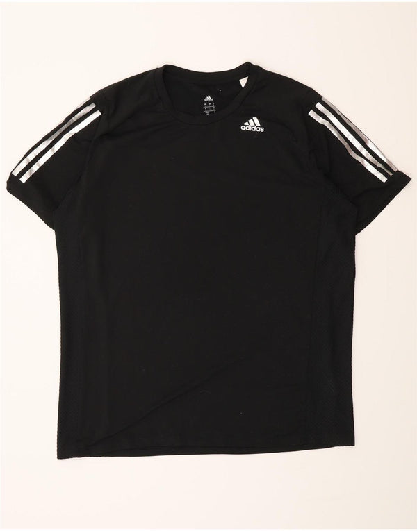 Adidas Mens Climacool T-Shirt Top Large Black