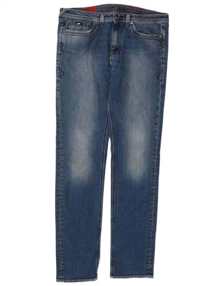 Gas Jean Slim Homme W36 L34 Bleu Coton