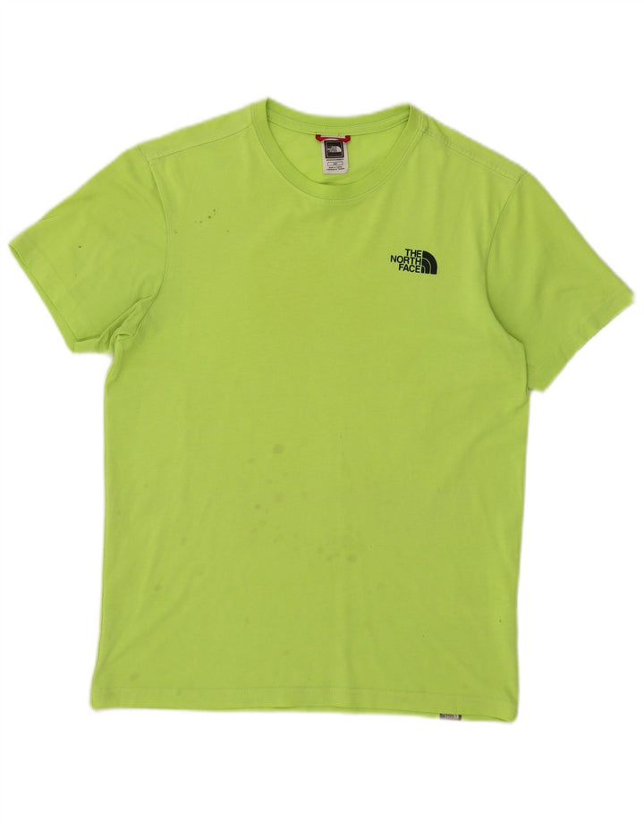 The North Face T-shirt graphique pour hommes, petit, vert, polyester