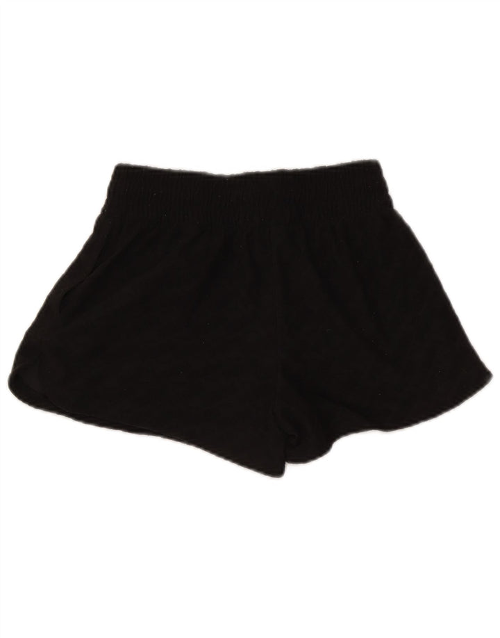 Puma Short de sport pour femme UK 10 Small Noir Polyester
