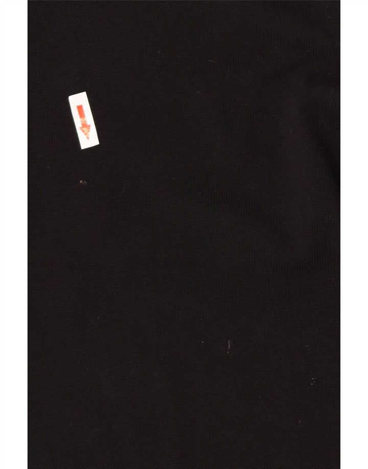 Marks & Spencer Pull col V pour homme en coton noir Taille L